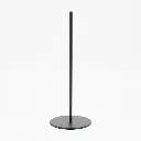 Poteau guidage noir mat base circulaire sans cordon TELNALINE